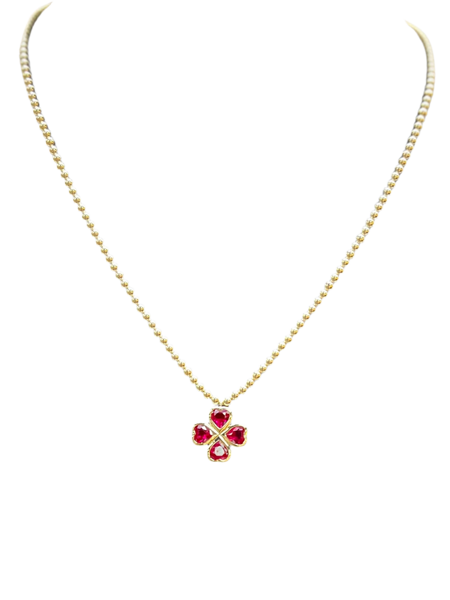 Red Clover Necklace