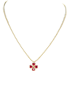 Red Clover Necklace