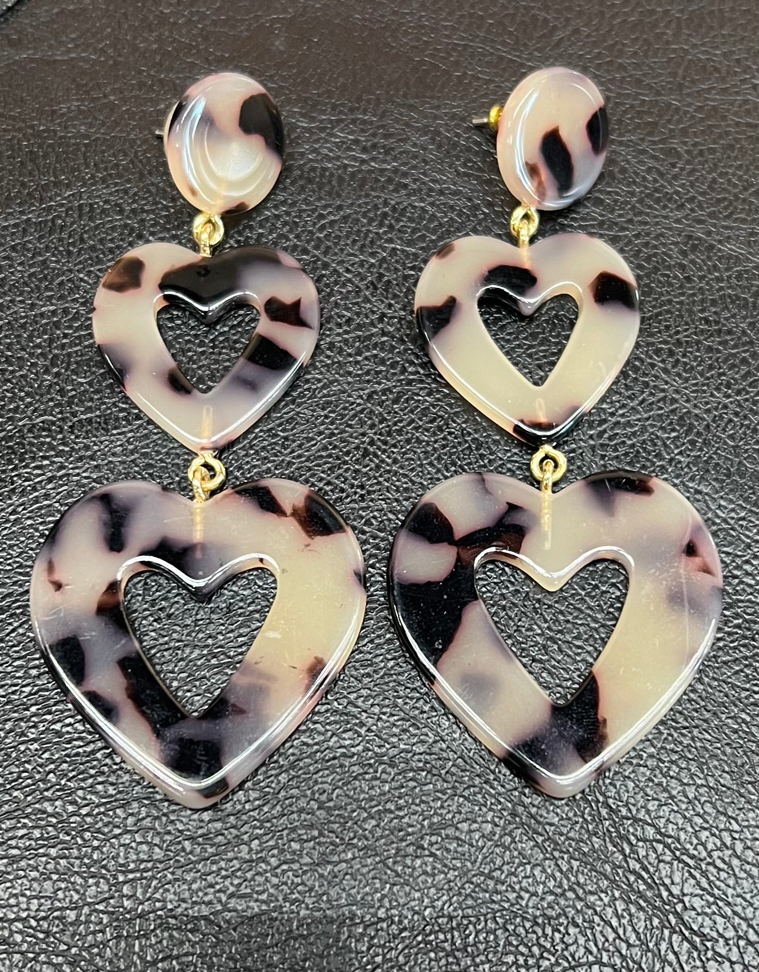 Animal Heart Earrings