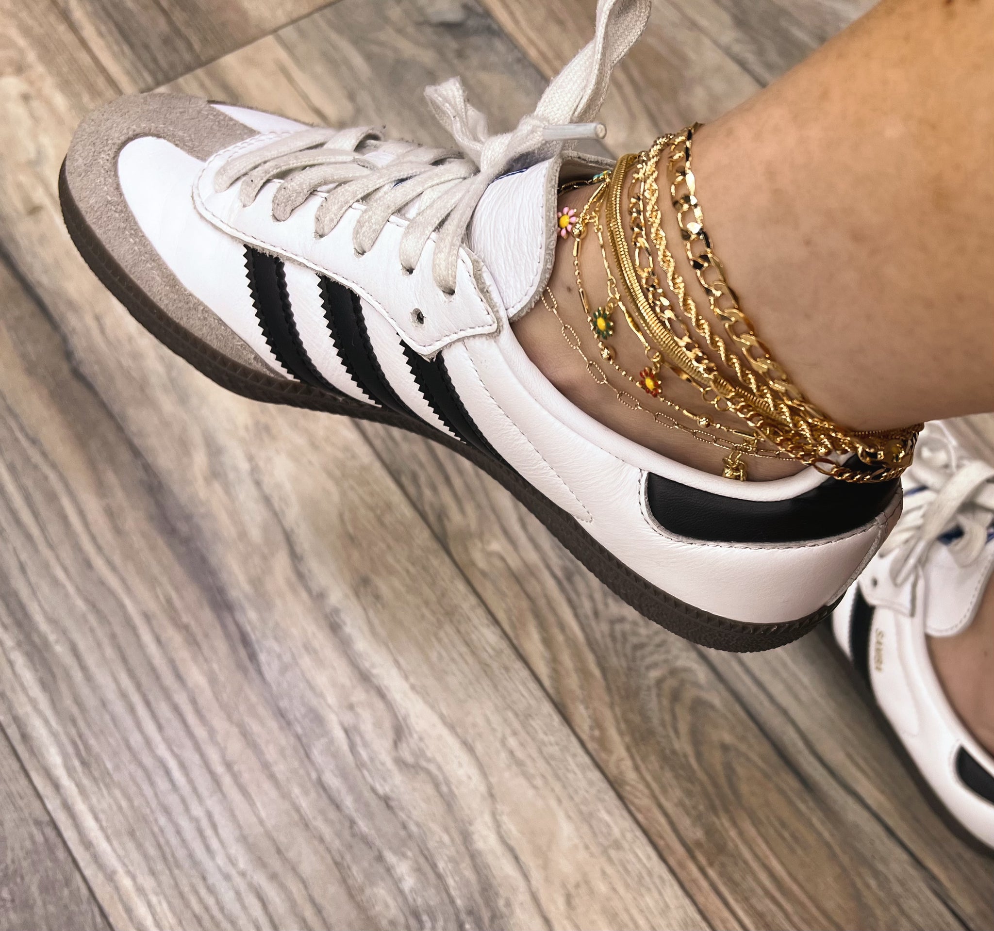 Gold Anklets